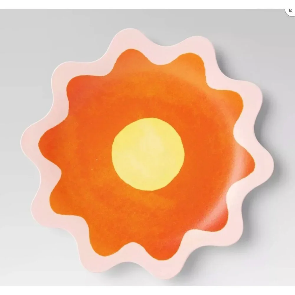 Target Set of 2 Melamine Figural Flower 9
